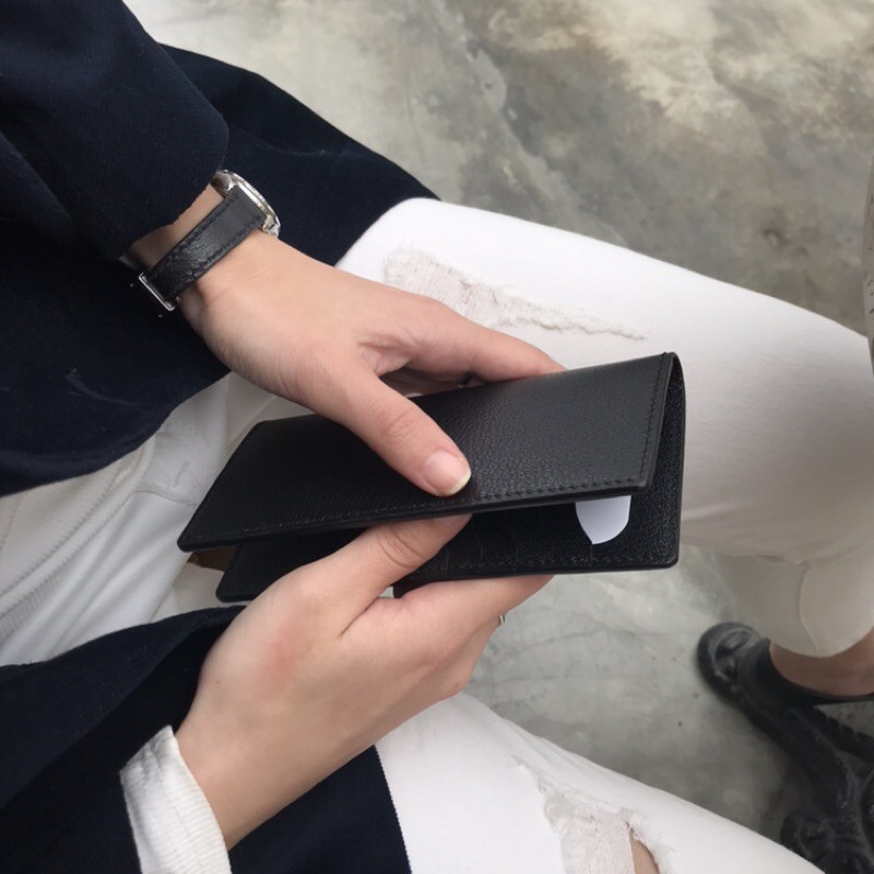 THE LONG WALLET / VÍ GẬP DÀI DA THẬT CÓ KHOÁ NAM NỮ