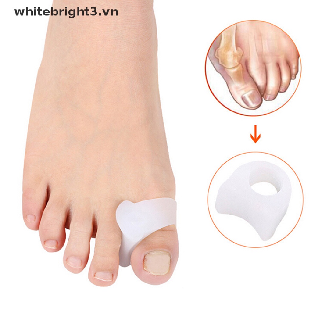 Bộ 2 Dụng Cụ Tách Ngón Chân Giảm Đau Dành Cho Nữ Màu Trắng 3