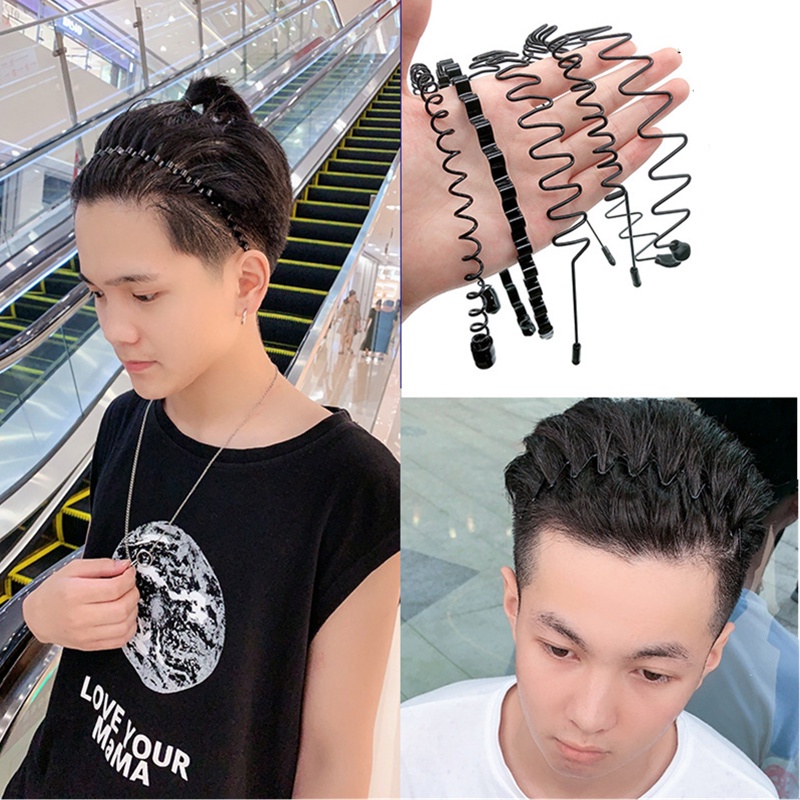 Băng Đô Thể Thao / Băng Đô Kim Loại Đơn Giản Cho Nam Nữ