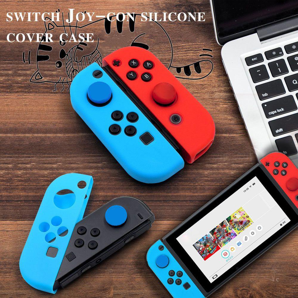 Vỏ Bọc Tay Cầm Chơi Game Bằng Silicone Đàn Hồi Chống Trượt Chống Bụi
