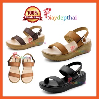 Giày Sandal nữ đế xuồng cao 5p Thái Lan mossono YW570