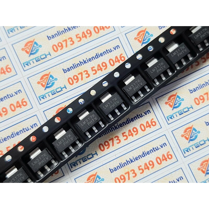 LM317, LM317K IC nguồn SOT-223