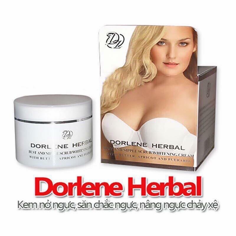 Kem Nở Ngực DORLENE HERBAL Firming Bust Cream F-85A thailand 100gr - HX1770