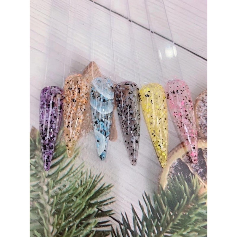 gel vân đá cẩm thạch trang trí móng tay chân