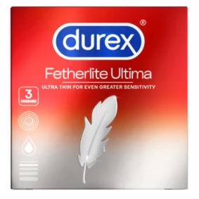 Bao Cao Su Fetherlite Ultima Durex Hộp 3S (New)