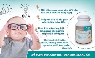DHA Bio island cho trẻ từ 7m