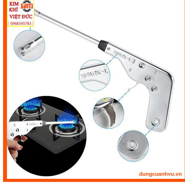 Súng Nhật Đánh Tia Lửa Mồi Bếp Ga SPARK L- INOX.
