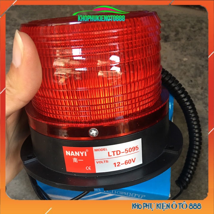 Đèn led nháy chớp cảnh báo xe ưu tiên kết nối tẩu sạc dùng điện 12V-60V
