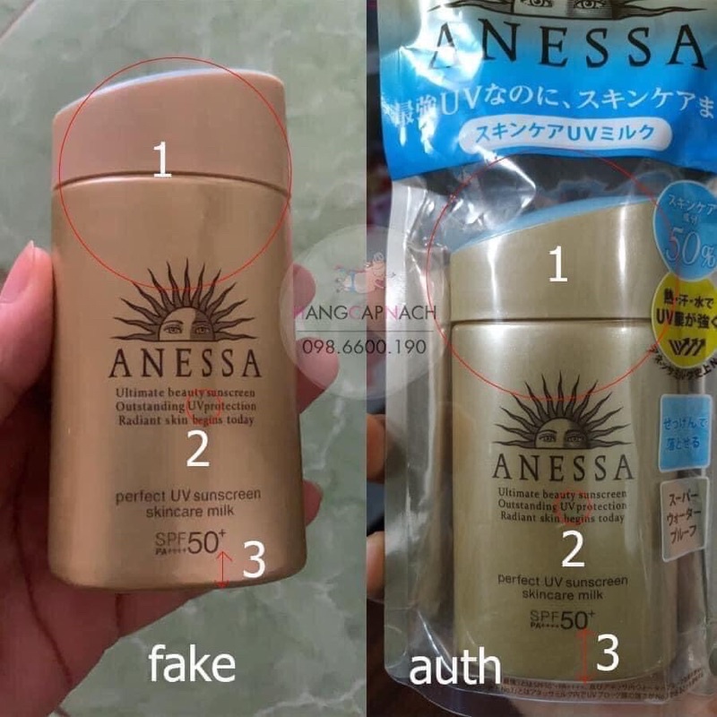 Kem Chống Nắng Anessa Perfect UV Sunscreen Skincare Milk SPF 50+ PA++ 5.0