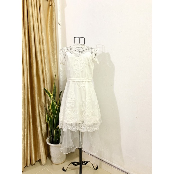 Đầm trắng dự tiệc, sinh nhật, đám cưới, event