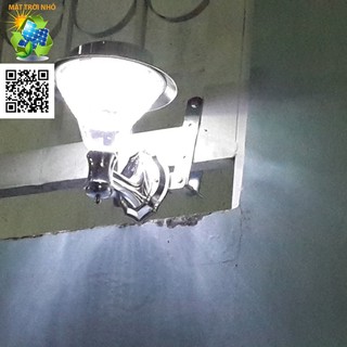 Đèn treo tường 24 led hình nón năng lượng mặt trời - L2C