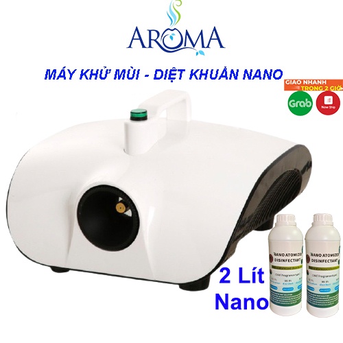 Máy khử khuẩn, khử mùi Nano bạc, diệt mọi vi khuẩn loại trừ ẩm mốc cho gia đình, trên xe ô tô, nhà hàng, quán ăn