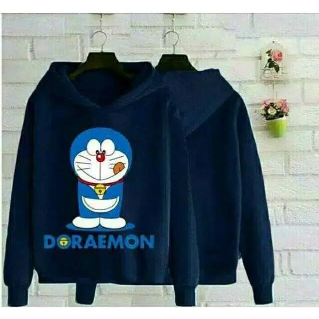 Doraemon Áo Hoodie In Hình Doremon Xinh Xắn Cho Nữ