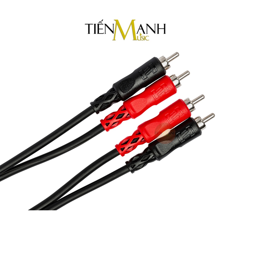 Cặp Dây Cáp Loa Kiểm Âm Hosa 2 Đầu RCA Hoa Sen CRA-202, CRA-203 Cable CRA202, CRA203
