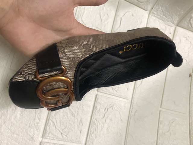 ] Giày búp bê viền CG chất vải đẹp êm chân B002 | BigBuy360 - bigbuy360.vn