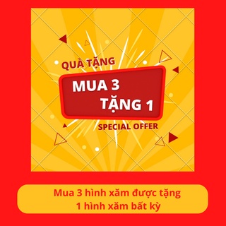 [ Anbe Tattoo] Xăm ánh kim (BẢNG TO) - Flash Tattoo (mua 3 tặng 1)