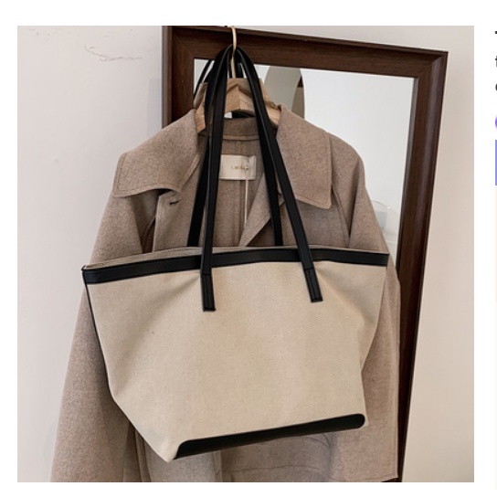 D61 Túi xách quai đeo bản to kiểu dáng thời trang