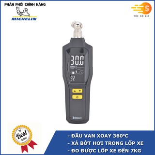 Đồng Hồ Đo Áp Lực Và Đo Độ Mòn Gai Lốp Xe Michelin 12295