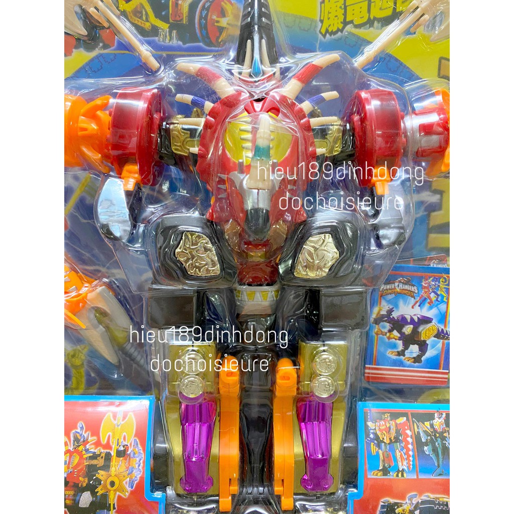 Lắp ráp robot siêu nhân gao khủng long abaranger