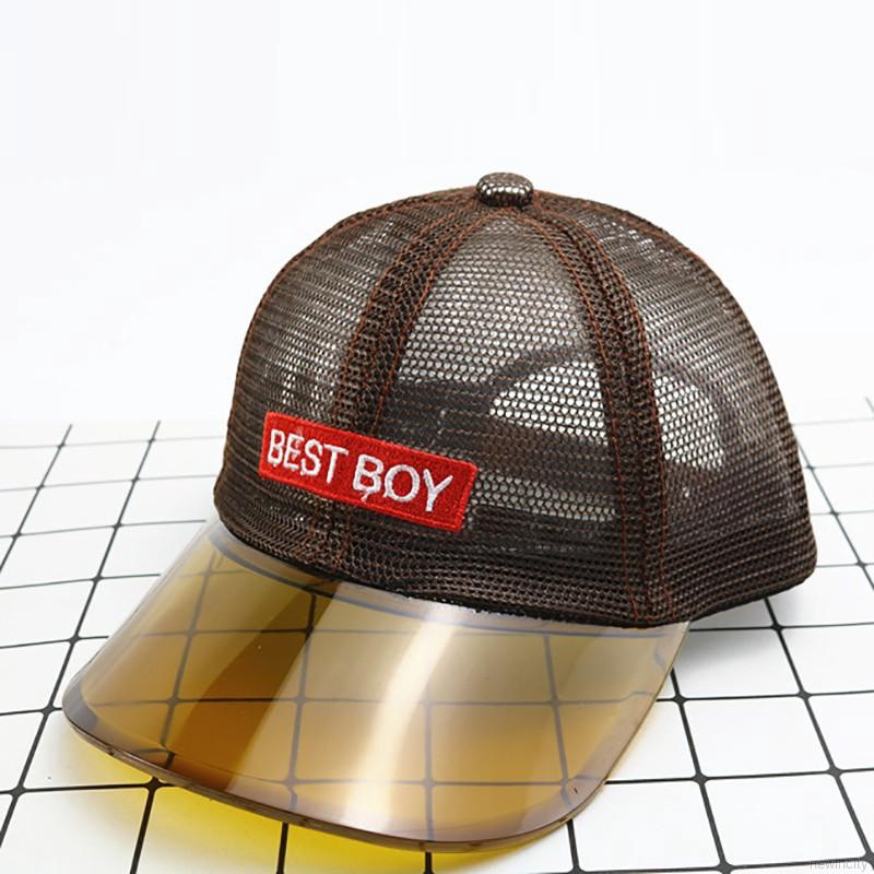 Nón lưỡi trai phối lưới phong cách Hàn Quốc dành cho các bé