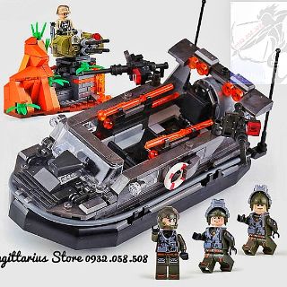 Lego XingBao 06017 Lắp Ráp Tàu Chiến Quân Sự ( 588 Mảnh )