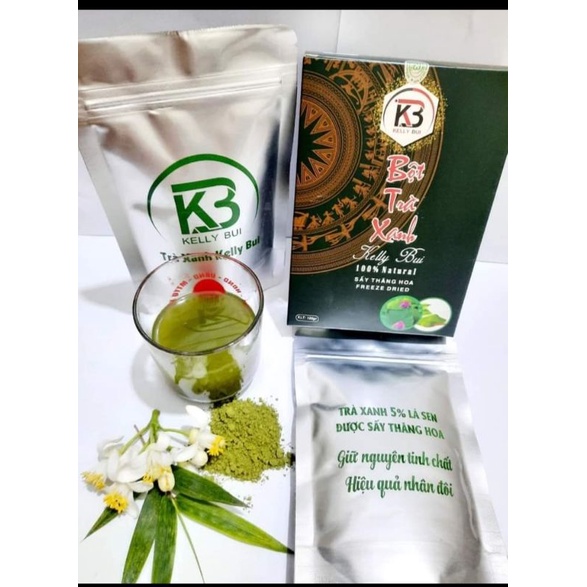 Trà Xanh Giảm Mỡ KELLY BÙI