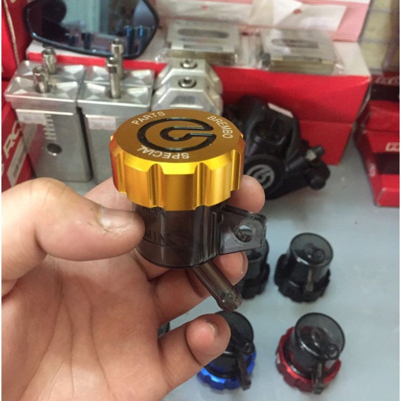 💥GIÁ SỐC💥 BÌNH DẦU BREMBO NẮP NHÔM CHO TẤT CẢ XE MÁY- ĐỒ CHƠI XE MÁY