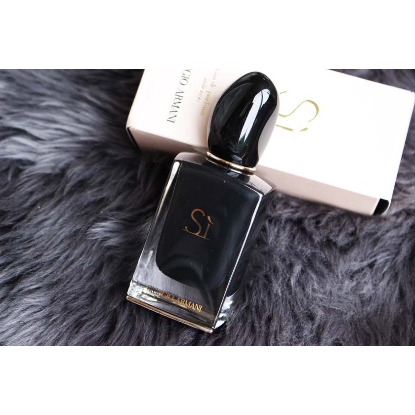 auth 100% Nước hoa đen Sì Eau de Parfum Intense Giorgio Armani -cosmetic999