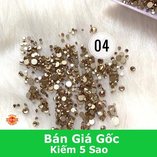 Đá tiệp chân ánh vàng mixsize