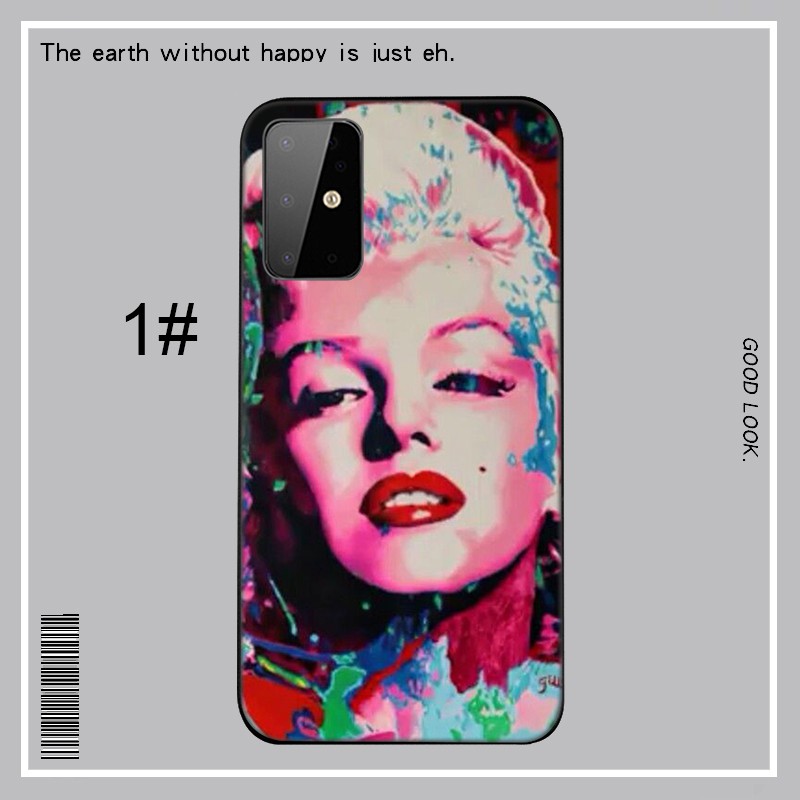 Samsung Galaxy A9 A8 A7 A6 Plus A8+ A6+ 2018 A5 A3 2016 2017 Casing phone Soft Case YX150 Marilyn Monroe