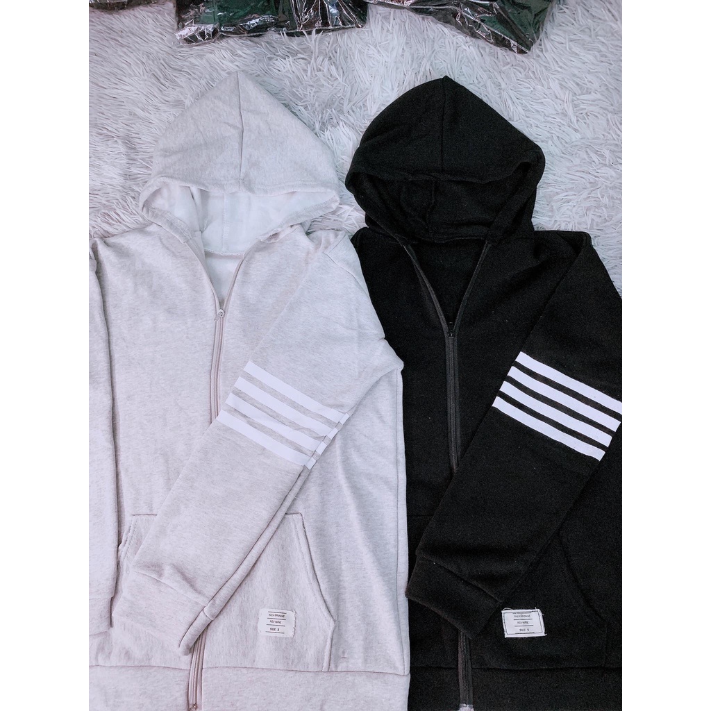 freeship áo khoác viền tay THOM siêu hot hit 2 màu ảnh thật | BigBuy360 - bigbuy360.vn