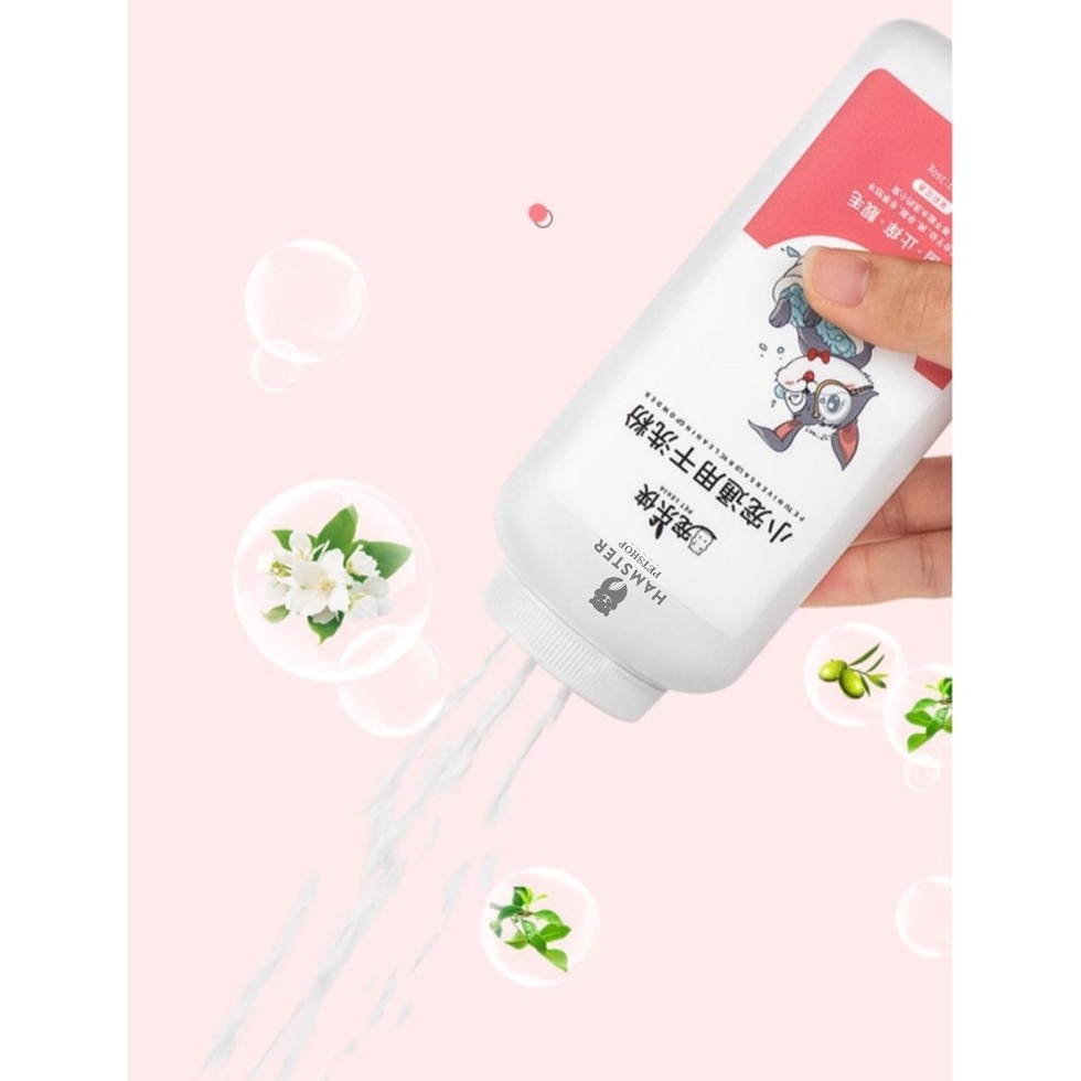 Phấn tắm khô cho thỏ ,Hamster , Bọ , Sóc 260gr