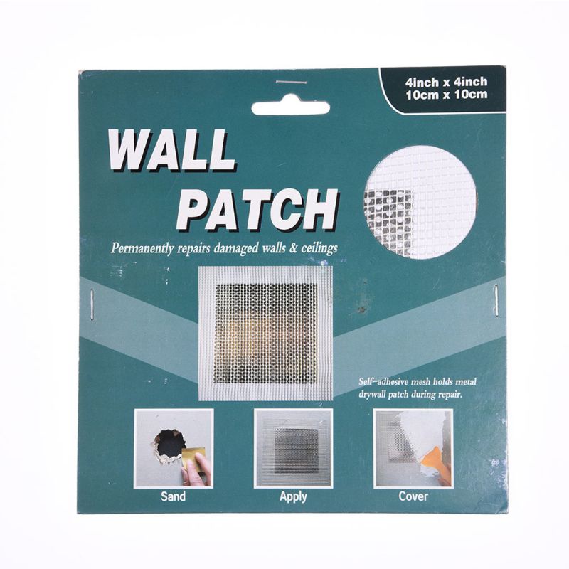 Tấm Lưới Nhôm Dán Tường Sửa Chữa Lỗ Hổng Trần 4 / 6 / 8 Inch