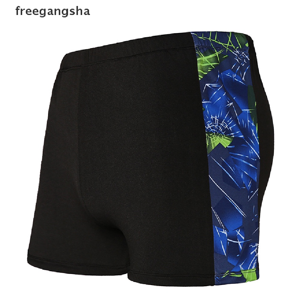 [FREG] Men's Swim Shorts Racing Swimsuit Man Swimming Trunks Swimming Briefs Swimwear FDH