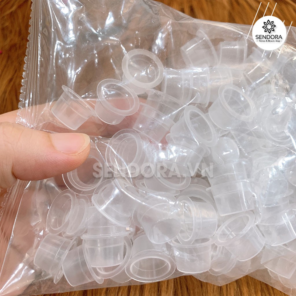 Hũ đựng mực xăm, Chum nhựa đựng tê, keo nối mi