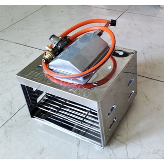  LÒ NƯỚNG HỒNG NGOẠI  TÁCH MỠ CHẠY GAS TẶNG KÈM VAN DÂY 