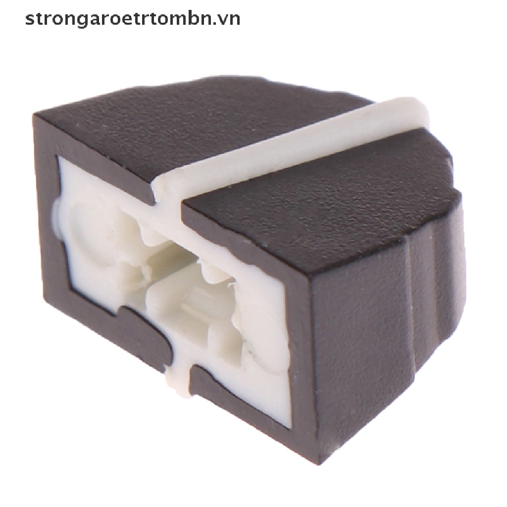 【strongaroetrtombn】 10pcs DBX2231 Equalizer Fader Cap 11MMX9MM Hole 4MM Potentiometer Fader Knob Cap VN