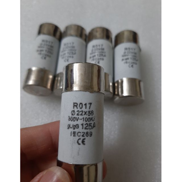Cầu chì sứ 125A 22x58