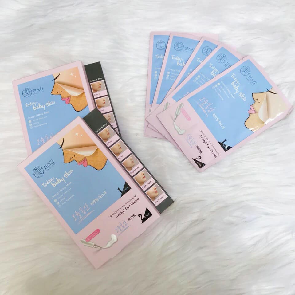 Combo Baby skin Mask 2PCS