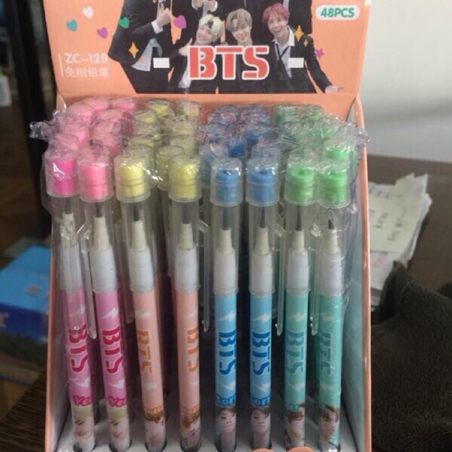 bút chì khúc bts