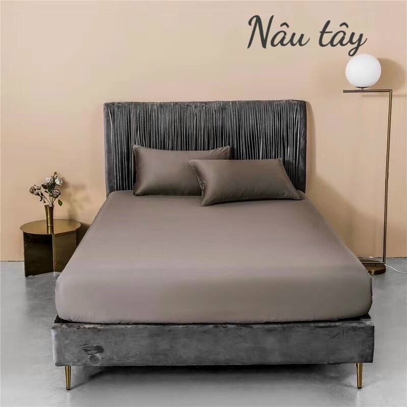 GA GỐI LỤA TENCEL 60S TRƠN 1 MÀU ( ẢNH SHOP TỰ CHỤP )  bo chun miễn phí  các kích thước nha khi đặt hàng tại shop