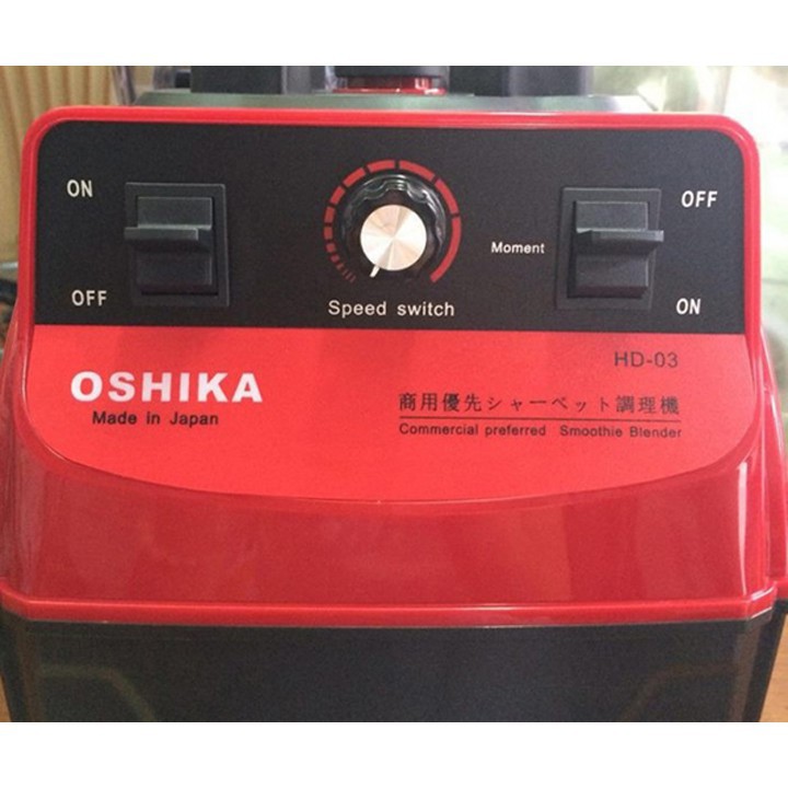 Máy xay sinh tố công nghiệp công suất 2500W Oshika HD03