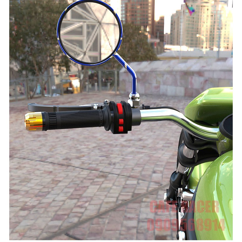 Cặp Gù nhôm CNC chuyên dùng mô tô Suzuki GD110 YB125 EN125 xe máy tay ga các loại