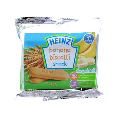 [Date 12/2022] Combo 3 bánh ăn dặm Heinz cho bé 7m+