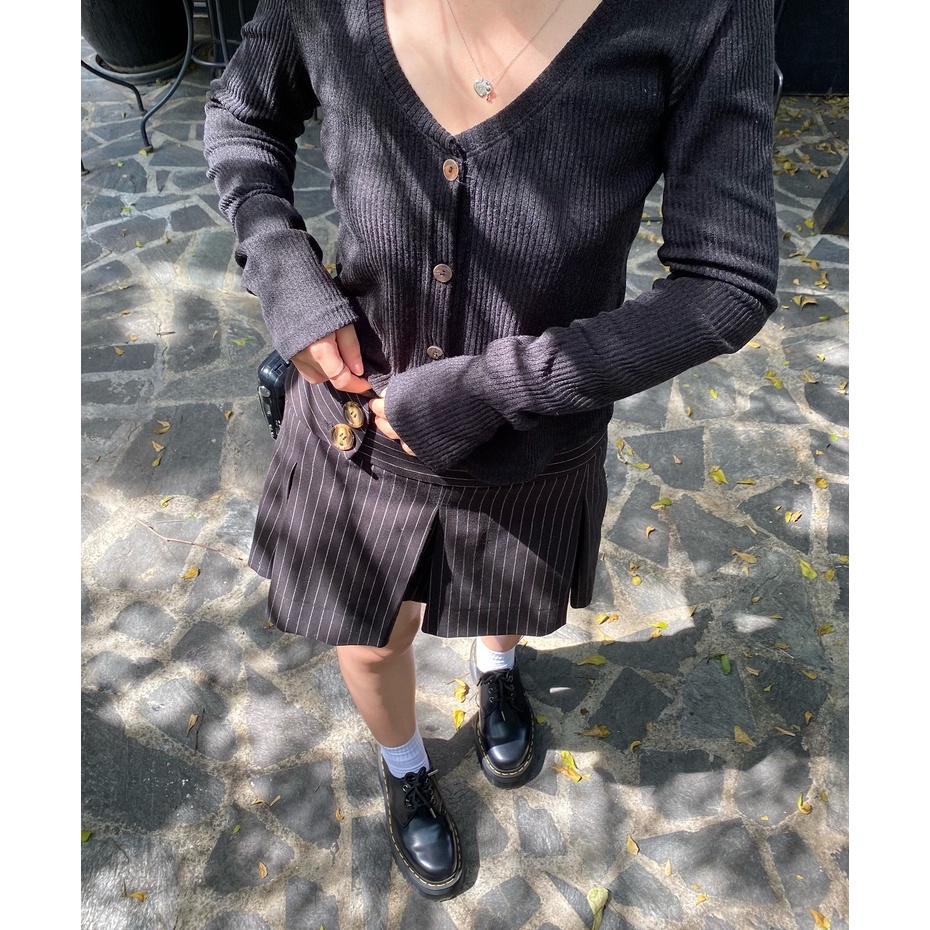 Good Letter H -  Chân Váy Xếp Ly Ngắn Mini - Cassano Skirt