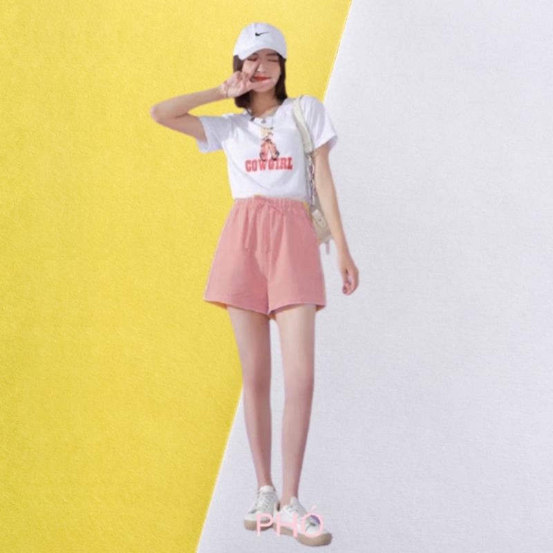 Quần Đùi Đũi Nữ - Quần Short Nữ Siêu Mát - Chất Đũi Xịn - Nhiều màu sắc thời trang - freesize từ 50 - 63kg | BigBuy360 - bigbuy360.vn