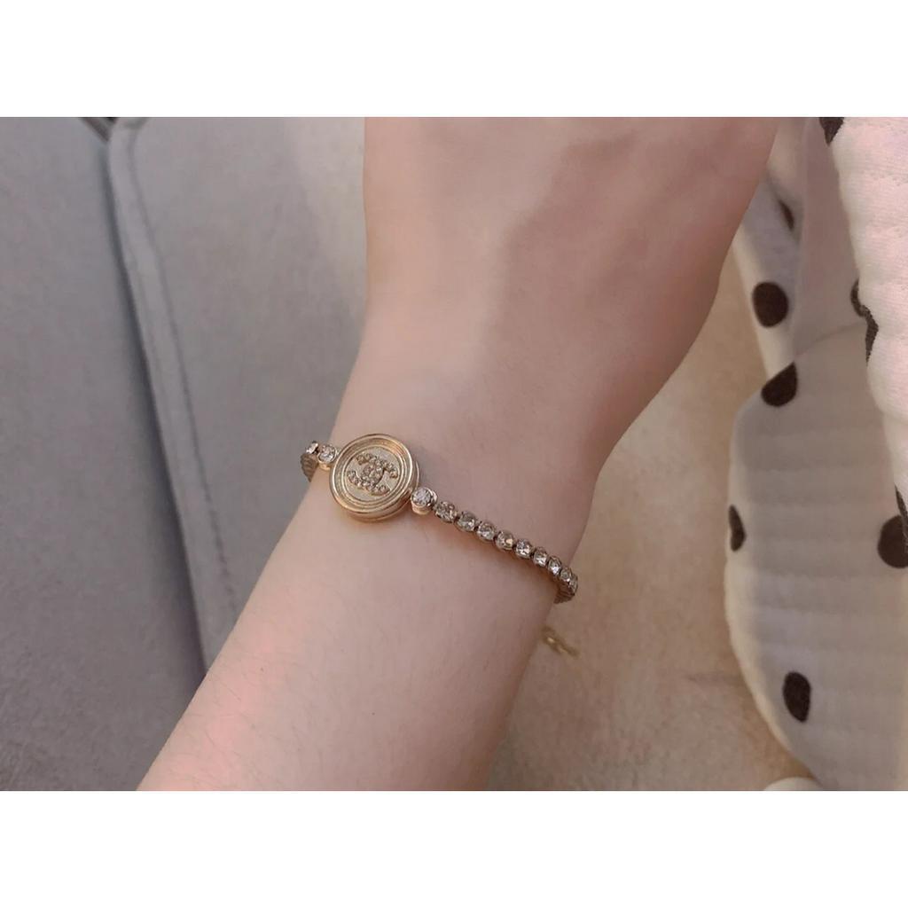 Vòng Cổ / Vòng Đeo Tay Bằng Đồng Thau Mặt Chữ C / C Phong Cách Vintage 2023