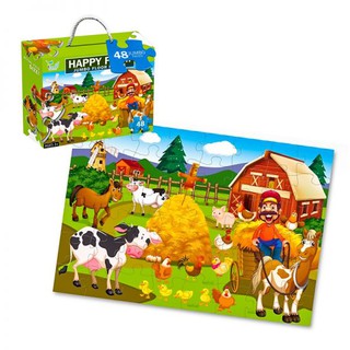 TRANH XẾP HÌNH Nông Trại Vui Vẻ Cỡ Lớn - 8802