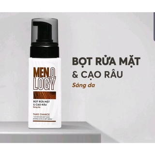 Bọt rửa mặt & cạo râu Men.O.logy Take change sáng da 100ml