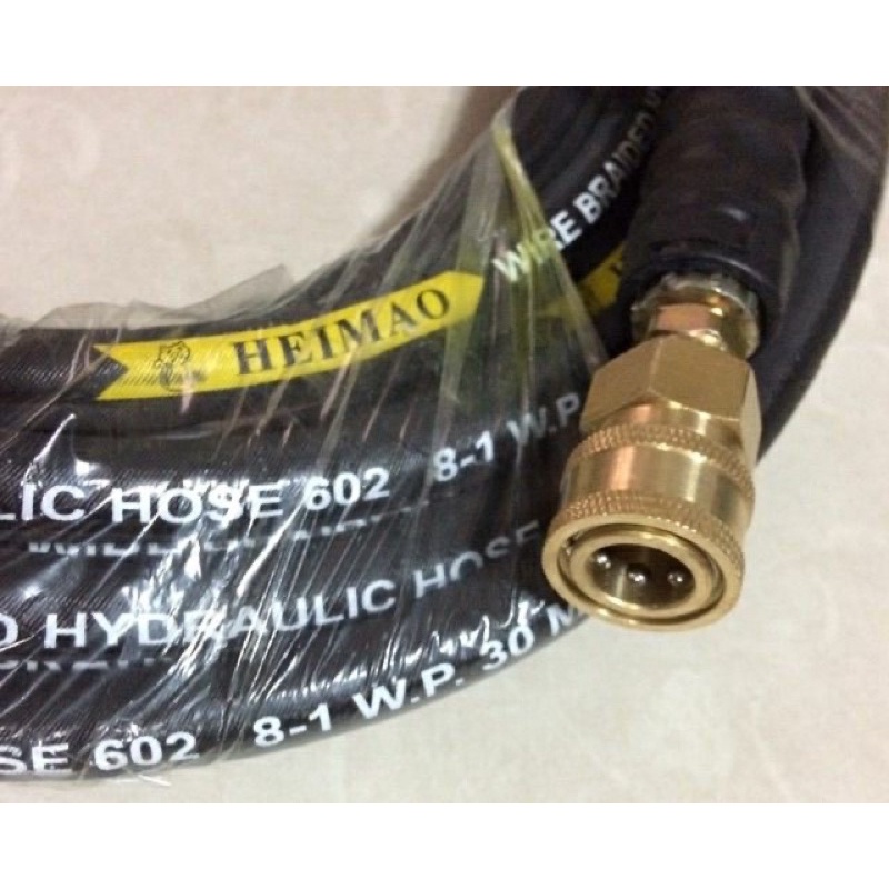 Bộ khớp bi nối nhanh dây rửa cao áp  3/8  lắp máy rửa xe công nghiệp